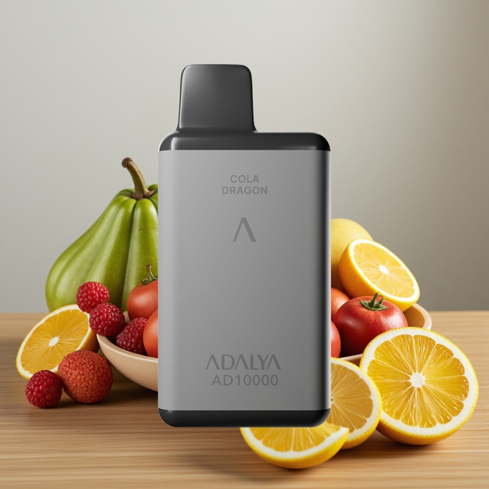 Adalya AD 10000 Puffs Disposable Vape Noć u Berlinu Siva Svemirska 14ml 2%