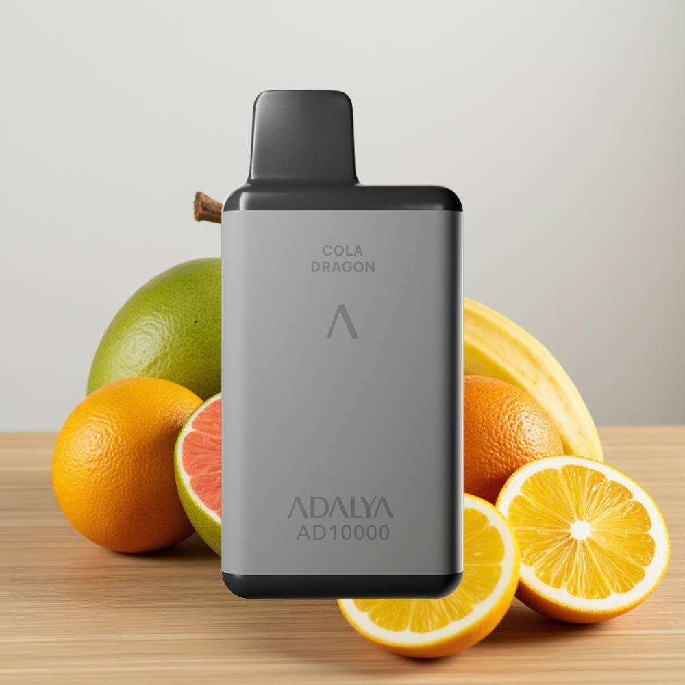 Adalya AD 10000 Pufova Disposable Vape Hawaii Siva Svemirska Boja 14ml 2%