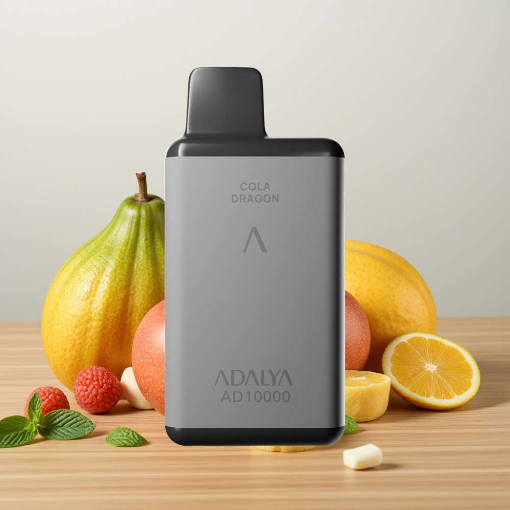 Adalya AD 10000 Pufova Dispozabil Vape Siva Svemirska Mint Poena