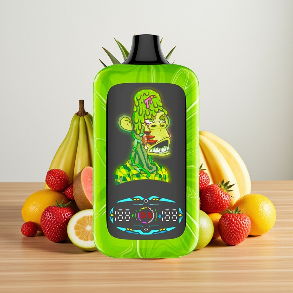 Fumot Digital Monkey 40000 Pufova Dual Mesh Tropikalna Duga