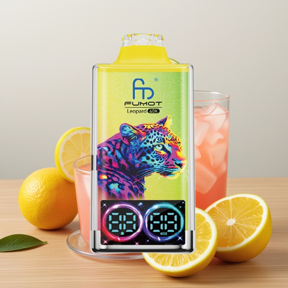 Fumot Leopard 40K Puffs Dual Mesh 700mAh Tipka Limunada