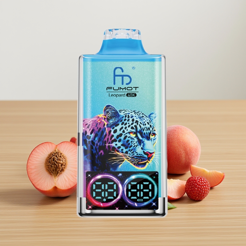 Fumot Leopard 40K Pufova Disposable Vape 700mAh Dual Mesh Brestika Bobica