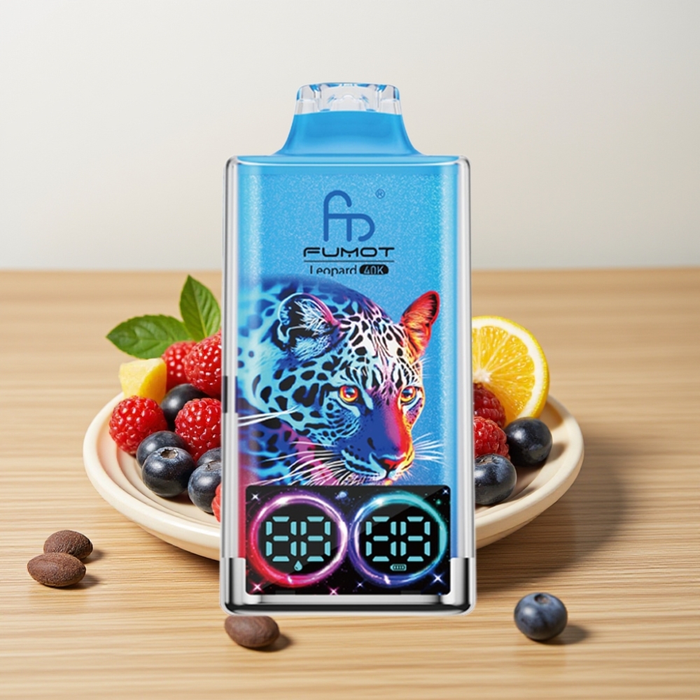 Fumot Leopard 40K Pufova Disposable Vape – Dual Mesh, 5% Nikotina, Mešano Voće