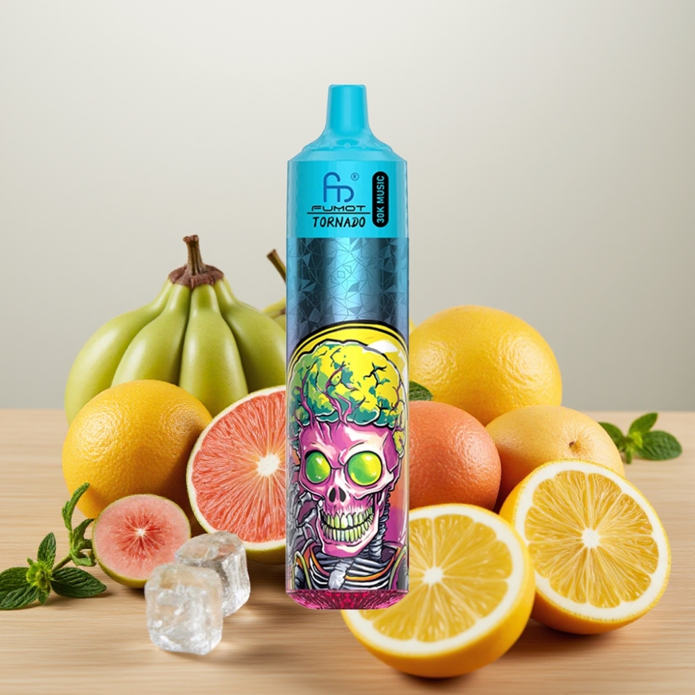Fumot RandM Tornado 30000 Pufova 30mL 5% Mentol Led