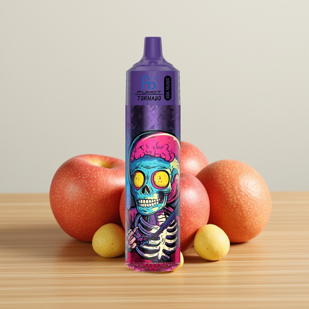 Fumot RandM Tornado 30000 Pufova 30mL 5% Trojna Jabuka