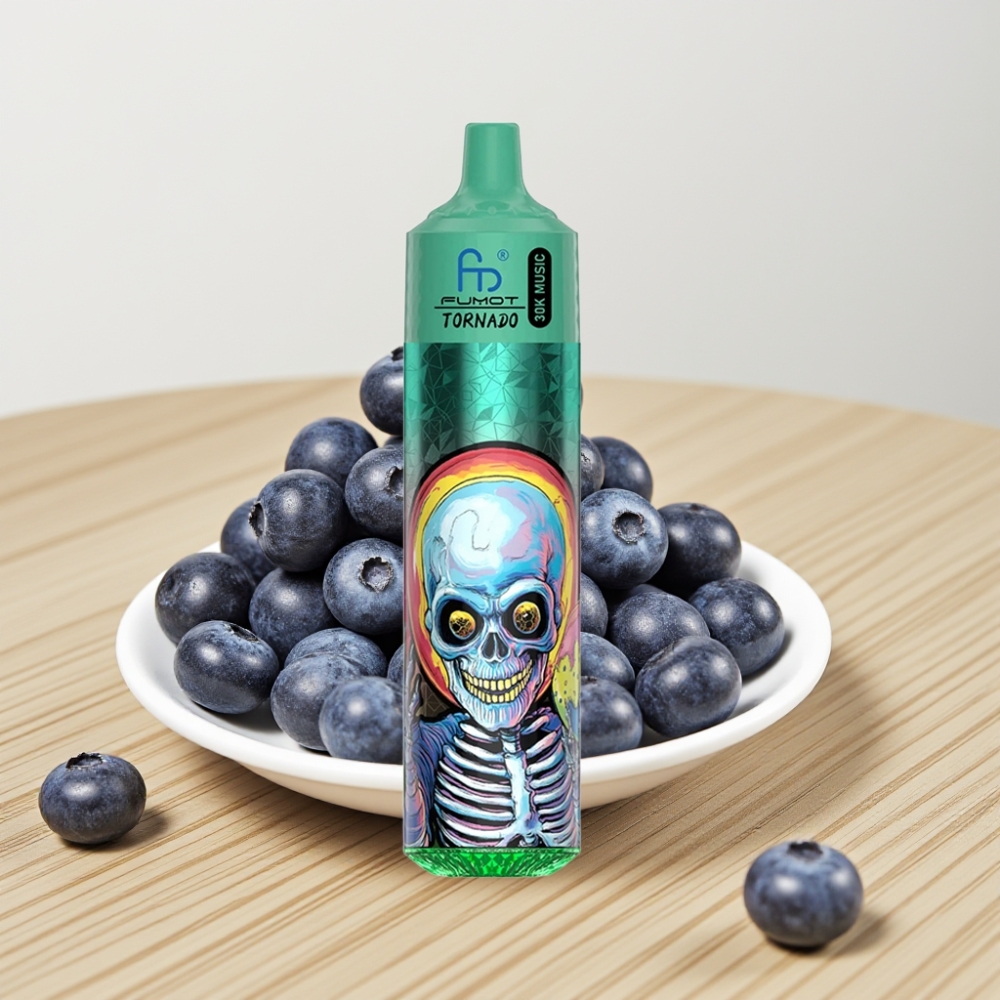 Fumot RandM Tornado 30000 Pufova 30mL Borovnica Led 2% 5% 1.0 Ohm