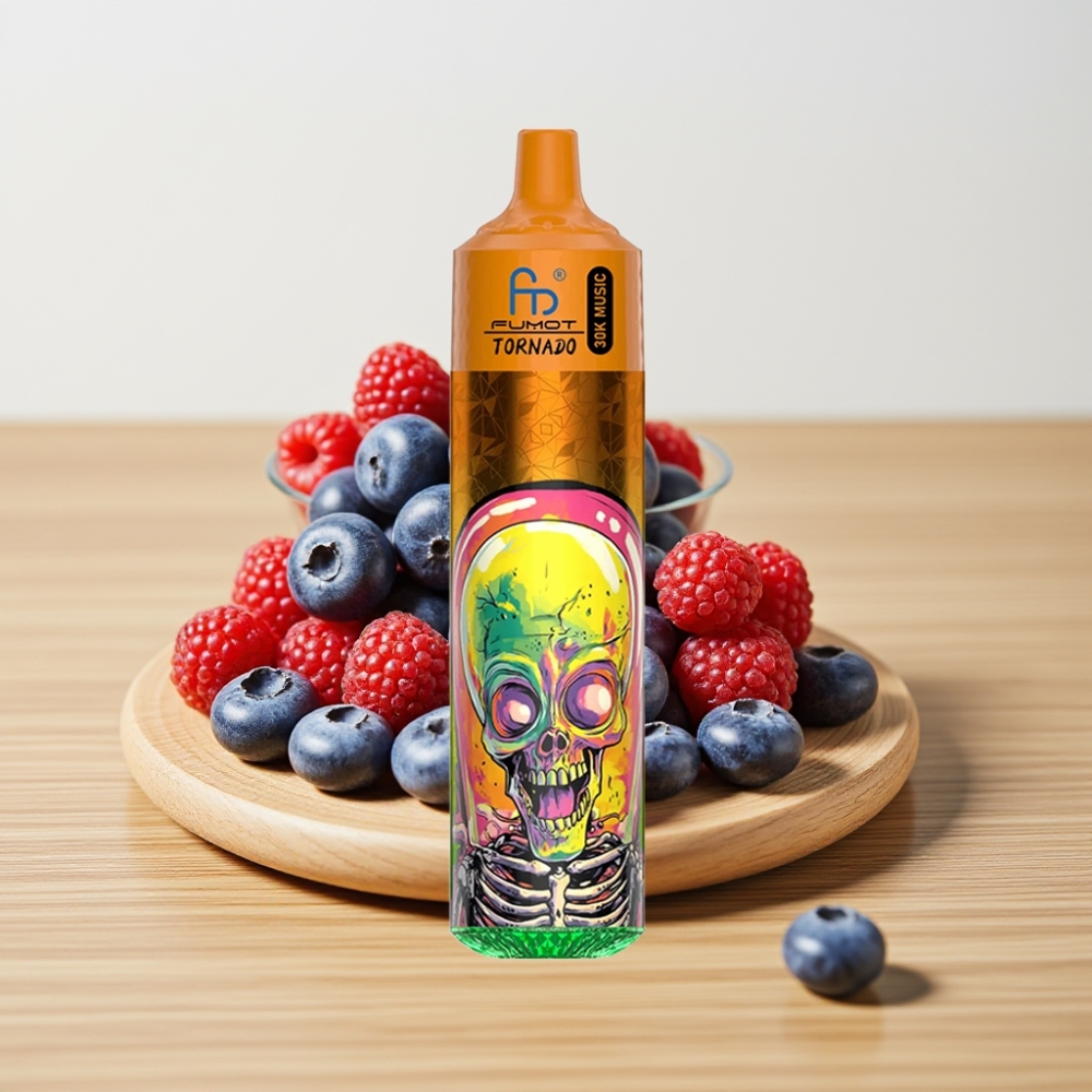Fumot RandM Tornado 30000 Pufova 30mL Borovnica Malina 1.0 Ohm mesh