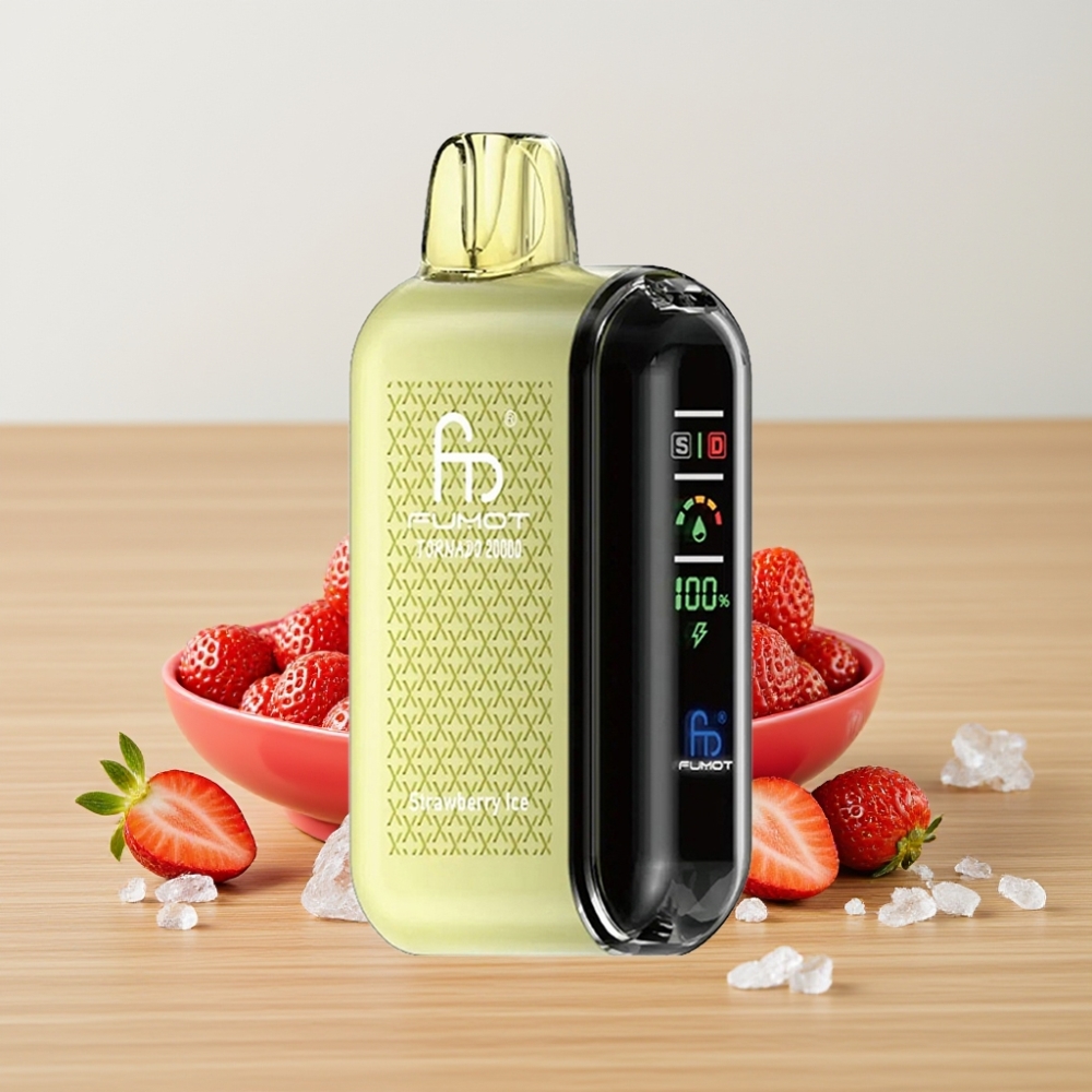 Fumot Tornado 20000 Pufova Dual Mesh 20ml Jagoda Led