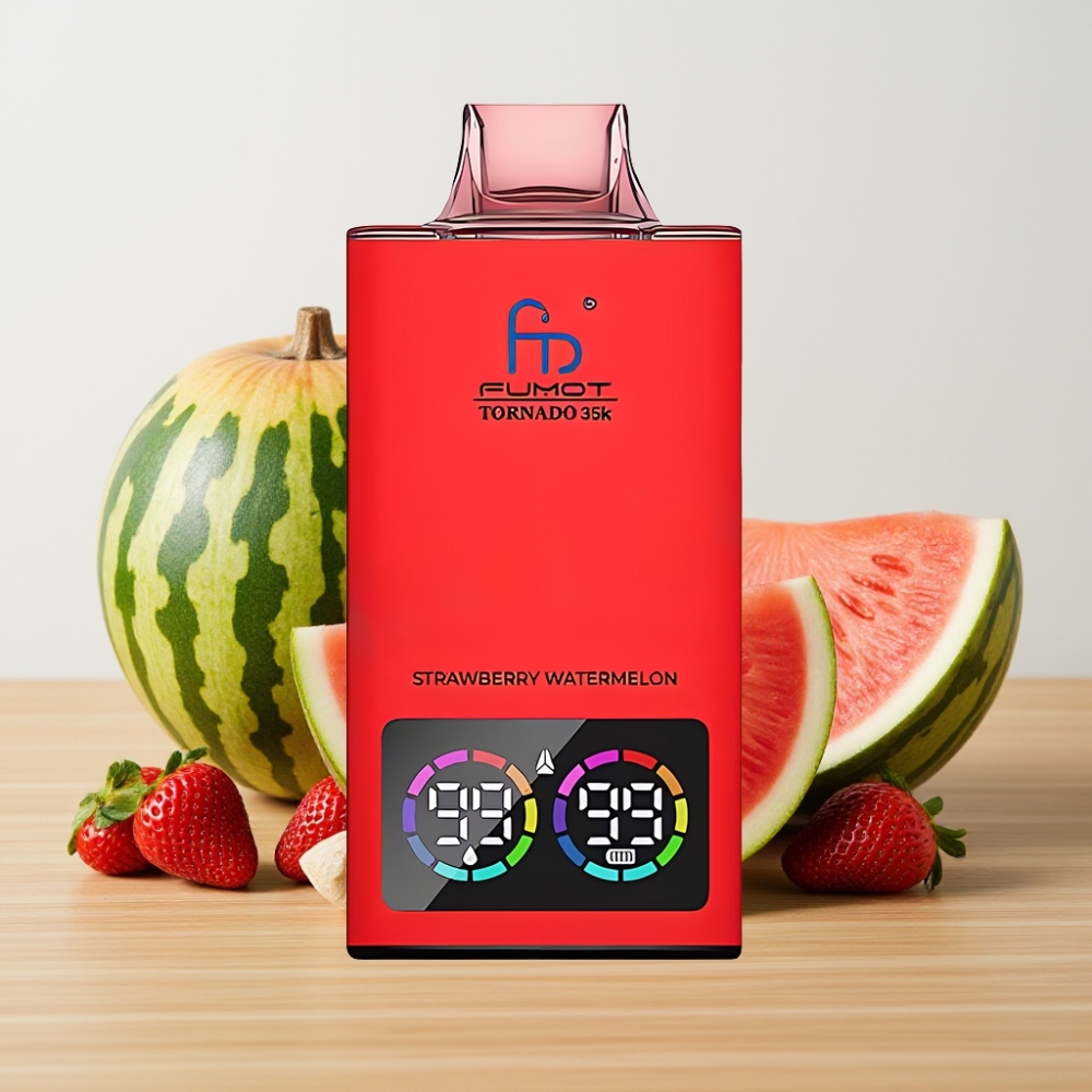 Fumot Tornado 35000 Dual Mesh Coil USB-C Jagoda Lubenica