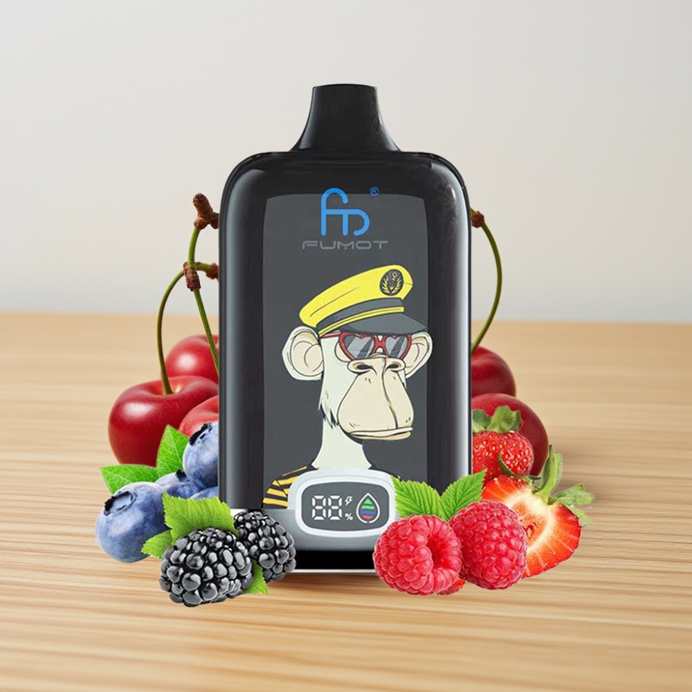 Fumot Tornado Digital Box 12000 Pufova 20ml Trešnja Mesh Coil Type-C