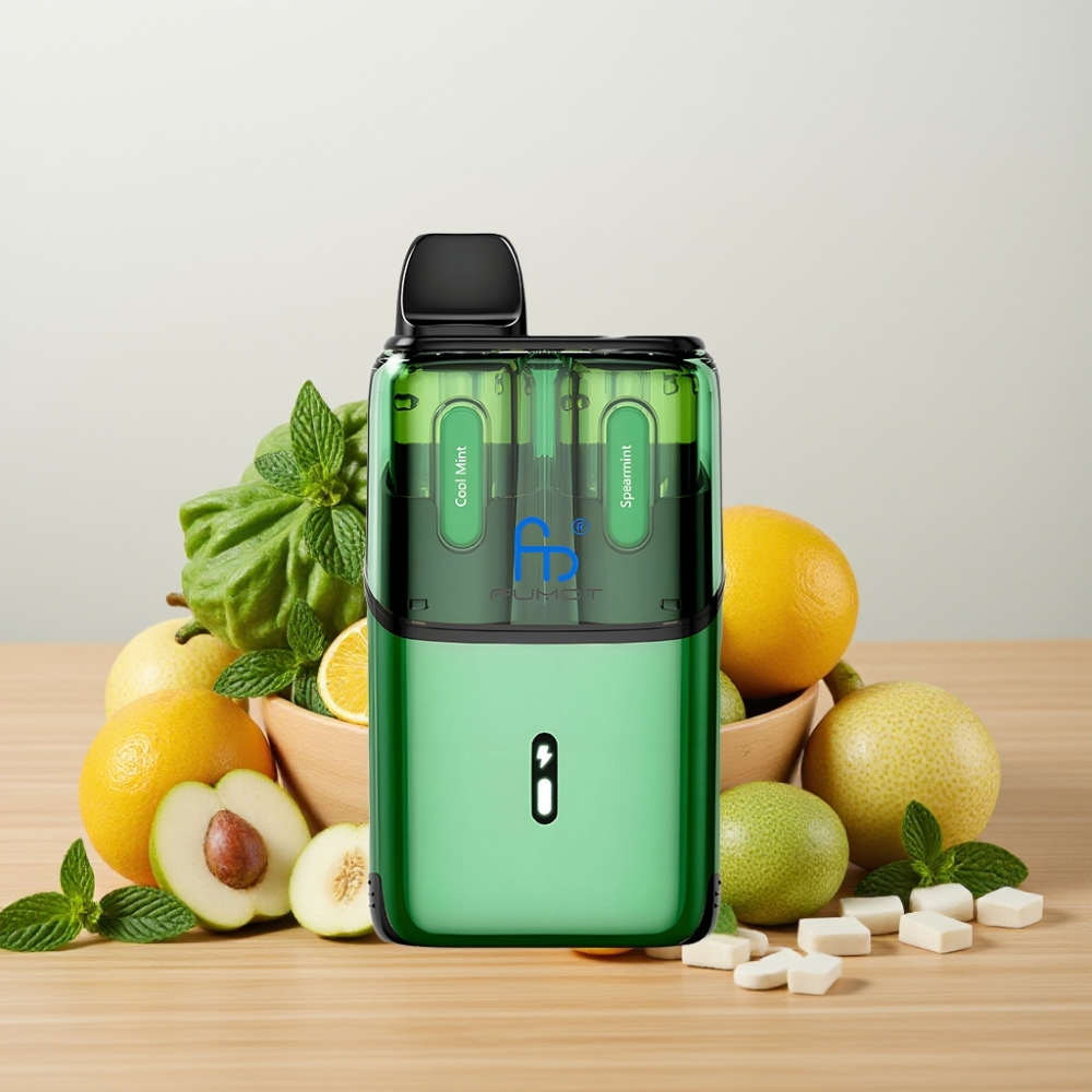 Fumot Ultra T32000 Disposable Vape 32000 Pufova 24ml 20mg Cool Mint - Nana