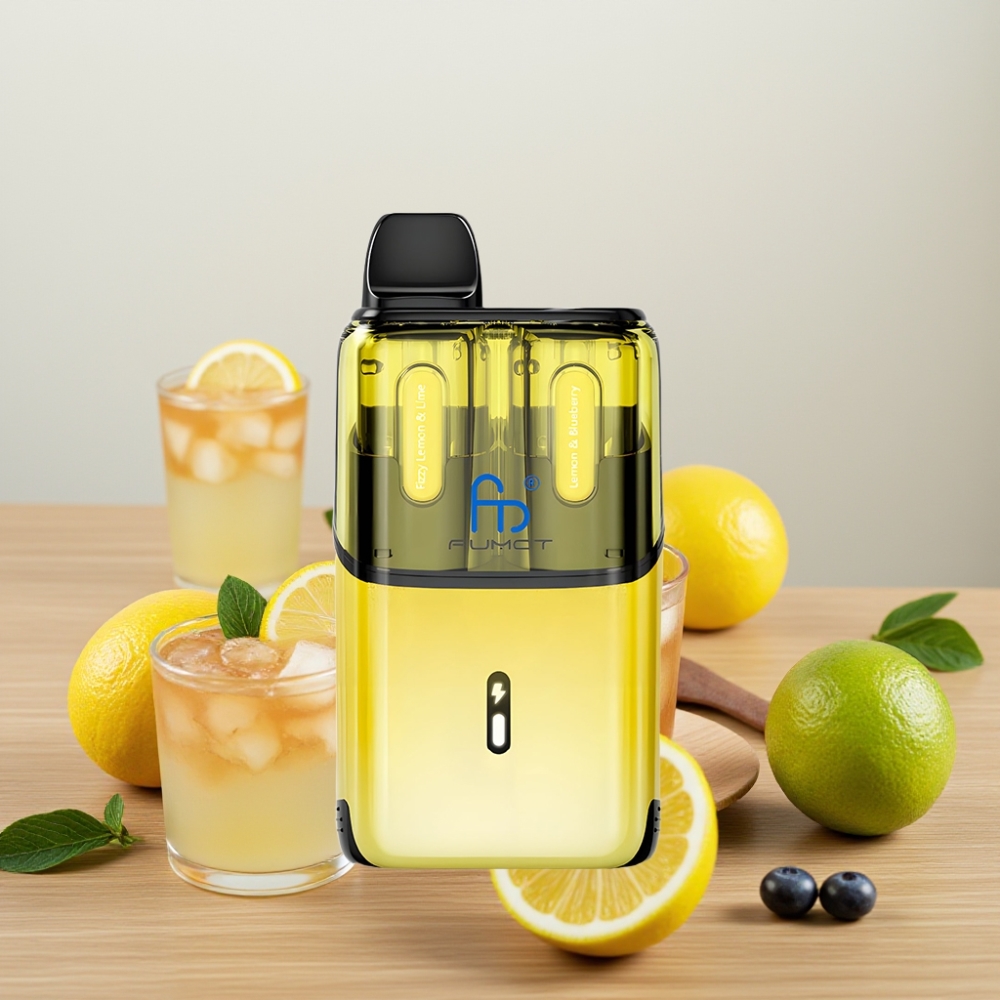Fumot Ultra T32000 Disposable Vape 32000 Pufova 24ml Limun & Borovnica