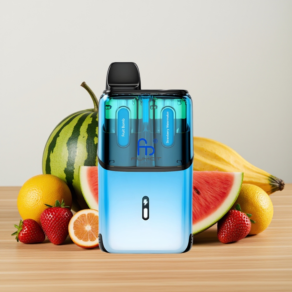 Fumot Ultra T32000 Disposable Vape 32000 pufova 24ml Voćna Bomba - Jagoda Lubenica