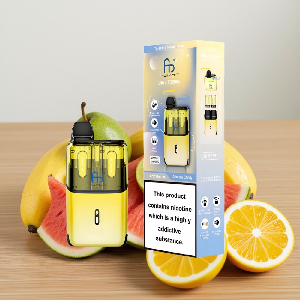 Fumot Ultra T32000 Disposable Vape - 32000 pufova, 800mAh, Type-C, 24ml, 20mg, Mesh Coil, Lucid Dream - Duga Bombona