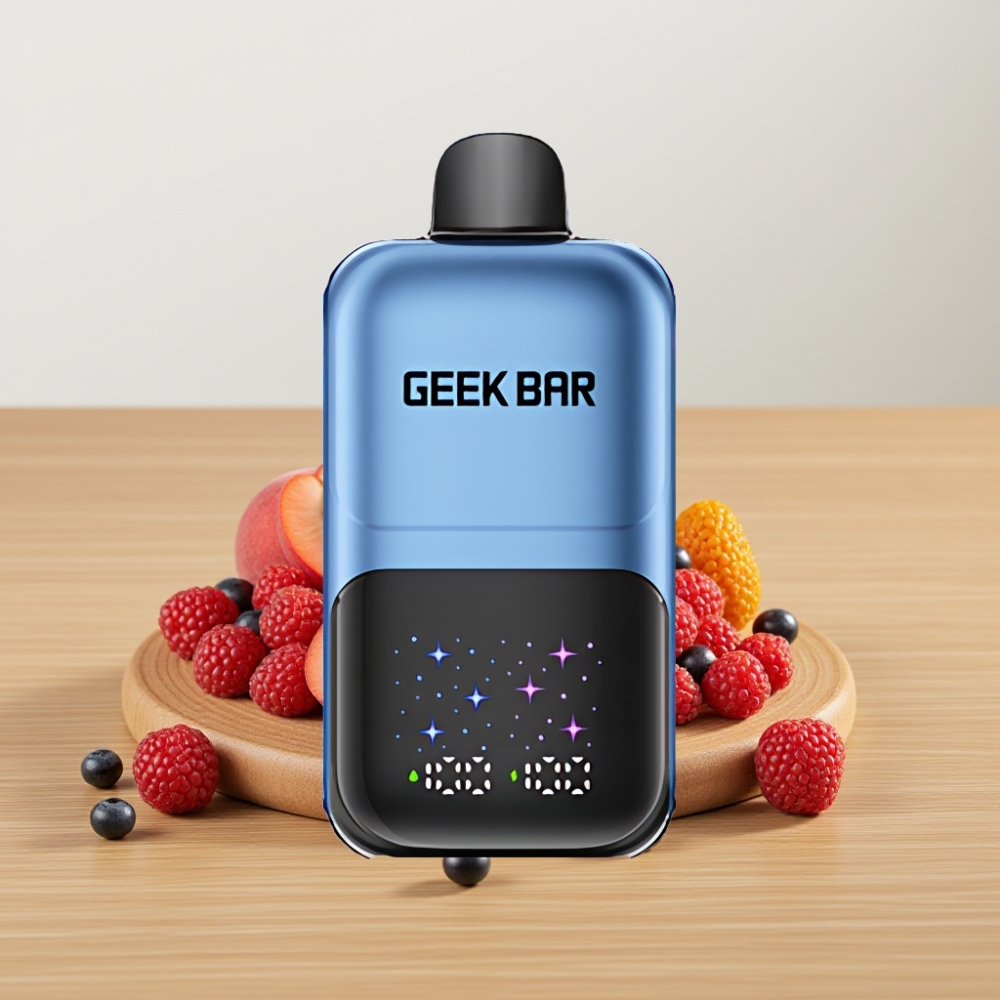 GEEK BAR 2GO 50000 Puffova Dual Rezervoar 20ml Breskva & Bobice