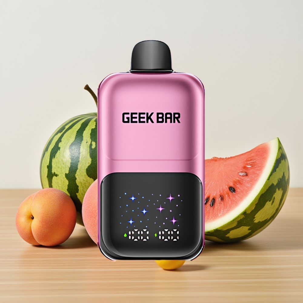 GEEK BAR 2GO 50000 Puffova Dual Rezervoar 20ml Breskva & Lubenica