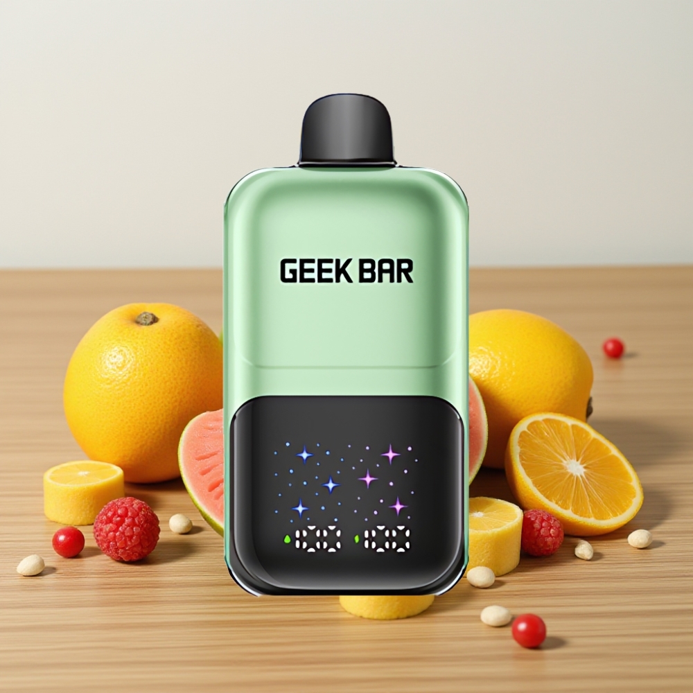 GEEK BAR 2GO 50000 Pufova Dual Tank Ekran Kisela Bombona Voće