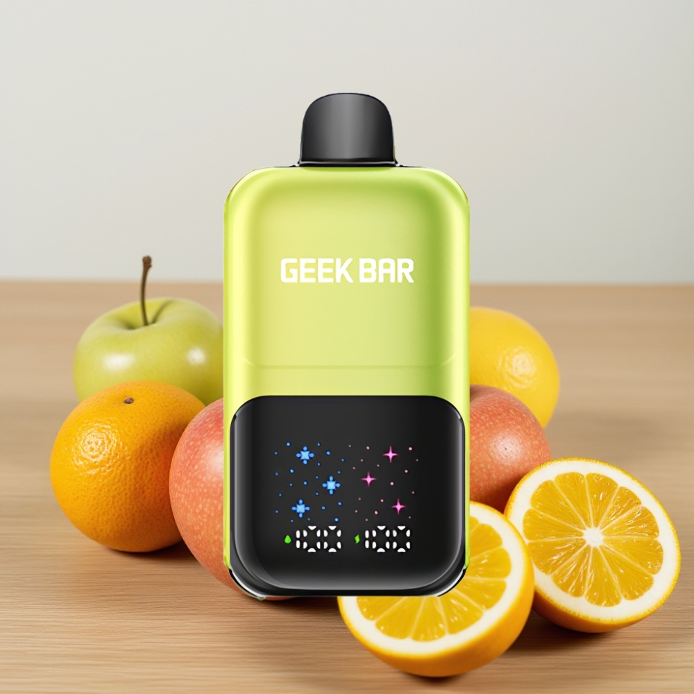 GEEK BAR 2GO 50000 Pufova Dva Serija Disposable Vape Pen Kisela Jabuka Led