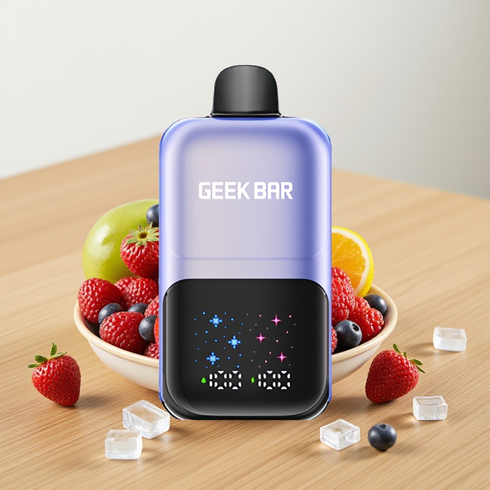 GEEK BAR 2GO Dual Tank 50000 Puffova 20ml Mešano Voće Ice