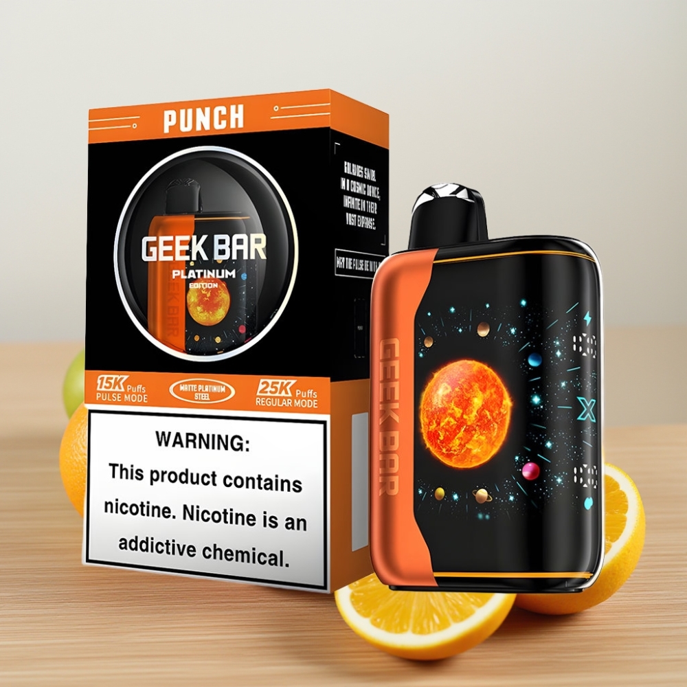 GEEK BAR Platinum Edition 25000 Pufova Premium Matte Finish Punch