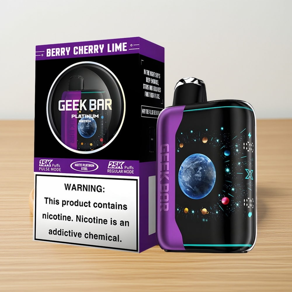 GEEK BAR Platinum Edition 25000 Pufova USB-C Jagoda Trešnja Limun