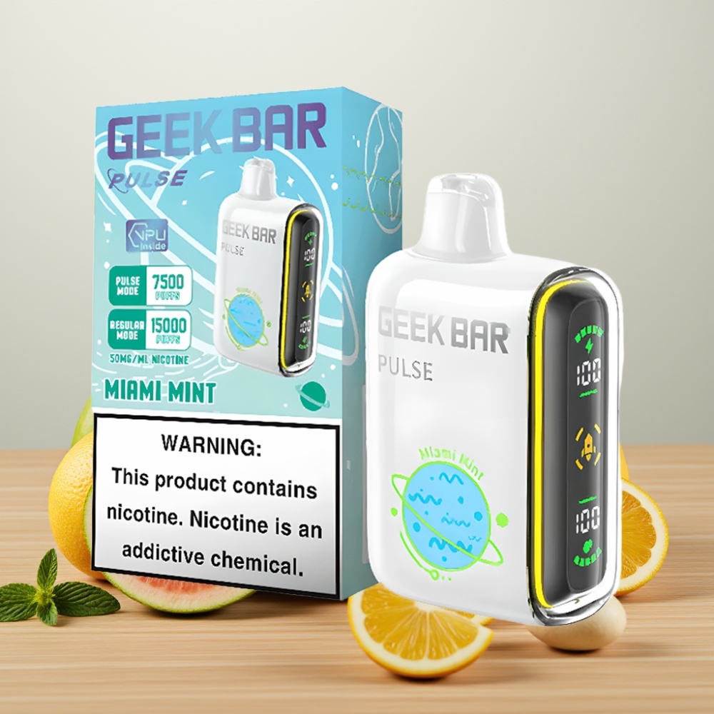 Geek Bar Pulse 15000 Pufova 16ML 5% Nikotina USB-C
