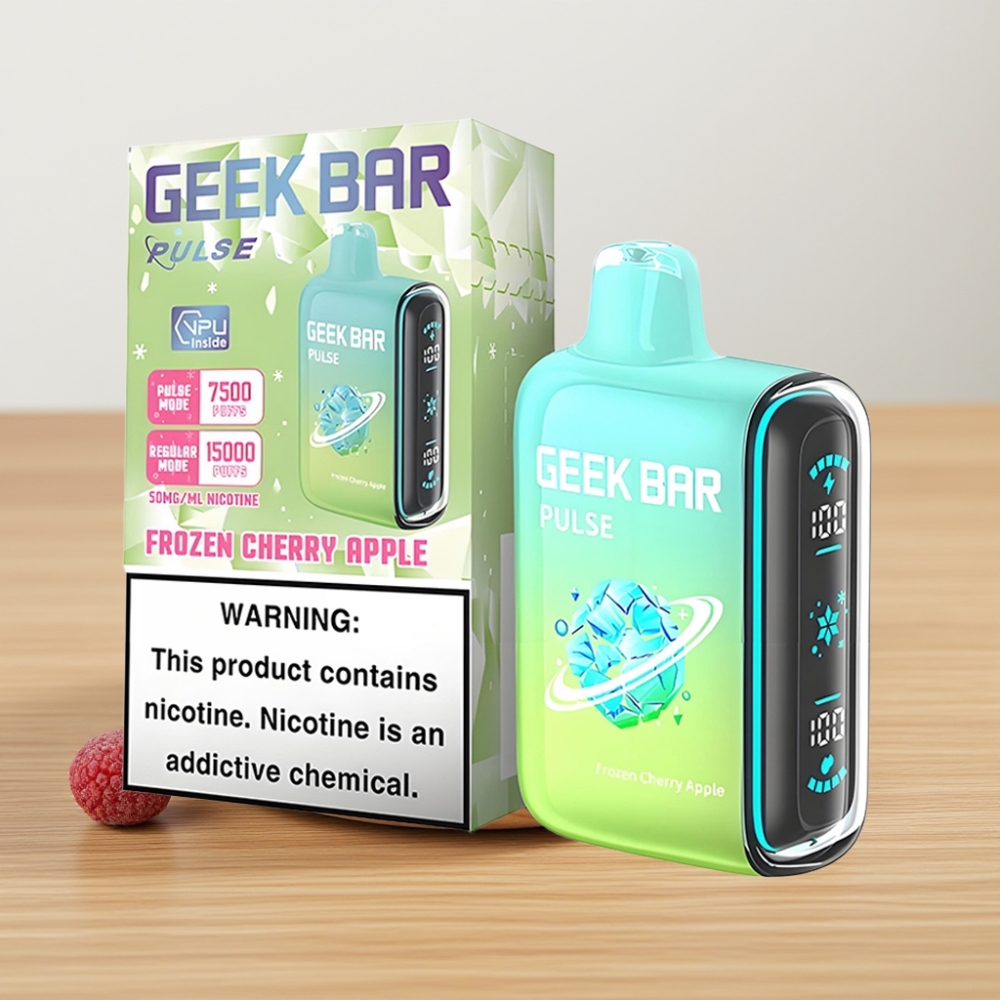 Geek Bar Pulse 15000 Pufova 16ML 5% Nikotina USB-C Zamrznuto Izdanje