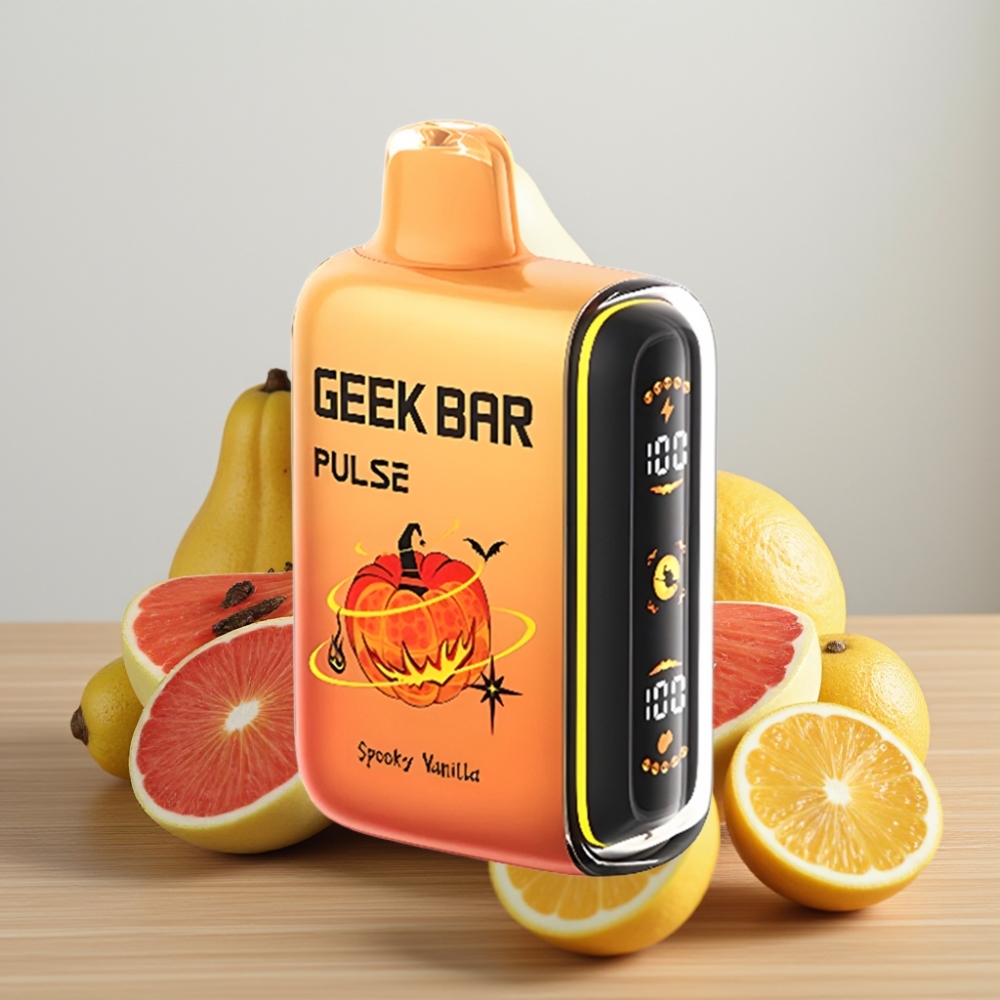 Geek Bar Pulse 15000 Pufova 16ML 5% Nikotina USB Type-C Издање за Ноћ вештица