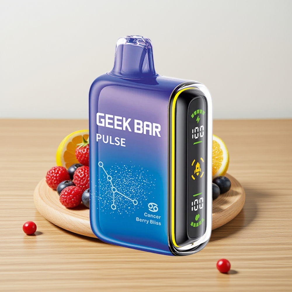 Geek Bar Pulse 15000 Pufova 16ML 5% Nikotina USB Type-C Издање за Зодијак