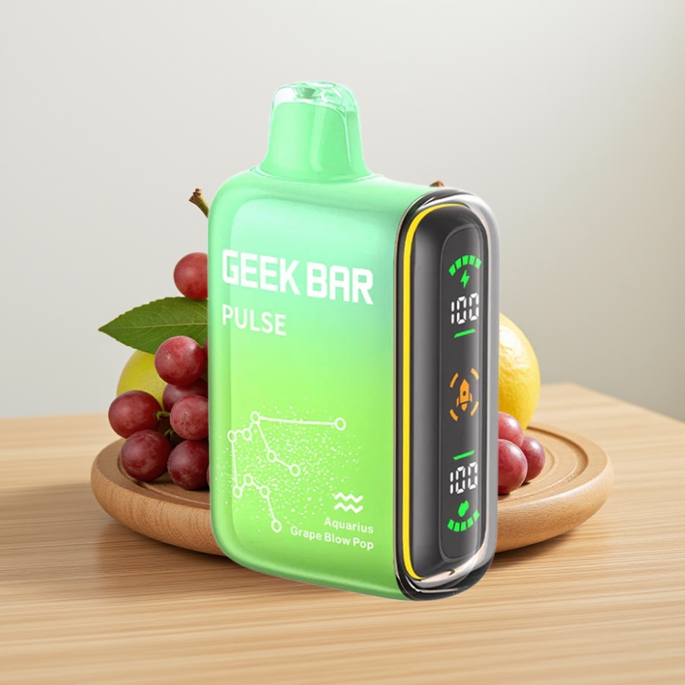 Geek Bar Pulse 15000 Pufova 16ML 5% Nikotina USB Type-C Издање за Зодијак