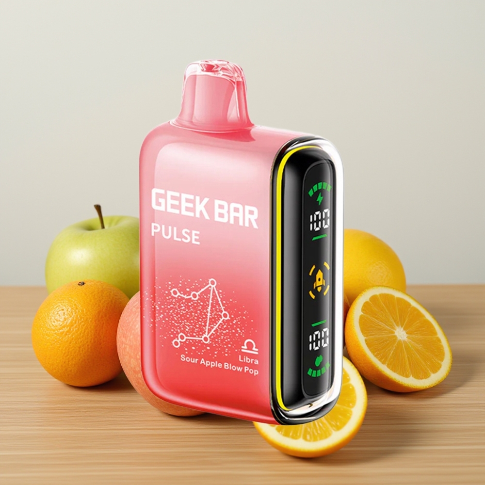 Geek Bar Pulse 15000 Pufova 16ML 5% Nikotina USB Type-C Издање за Зодијак