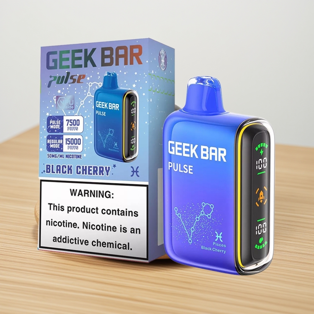 Geek Bar Pulse 15000 Pufova 16ML 5% Nikotina USB Type-C Издање за Зодијак