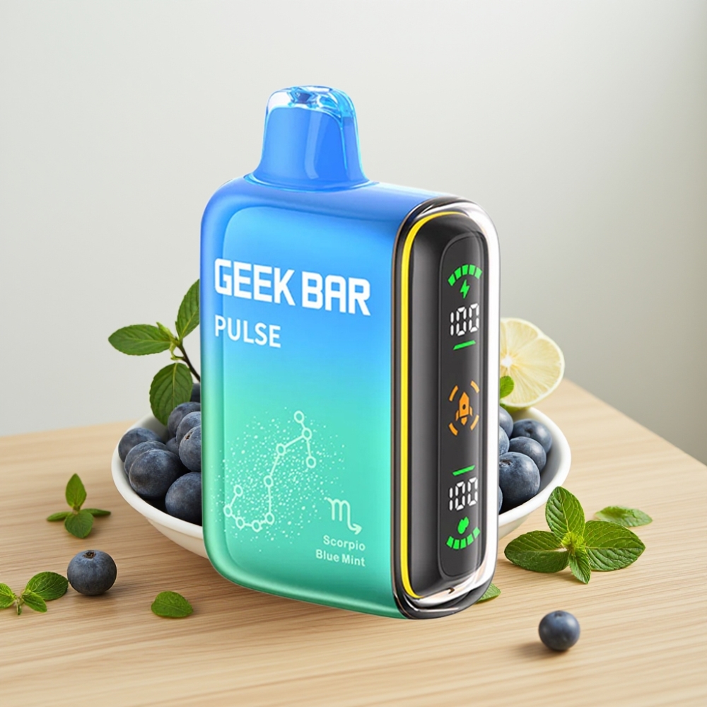 Geek Bar Pulse 15000 Pufova 16ML 5% Nikotina USB Type-C Издање за Зодијак