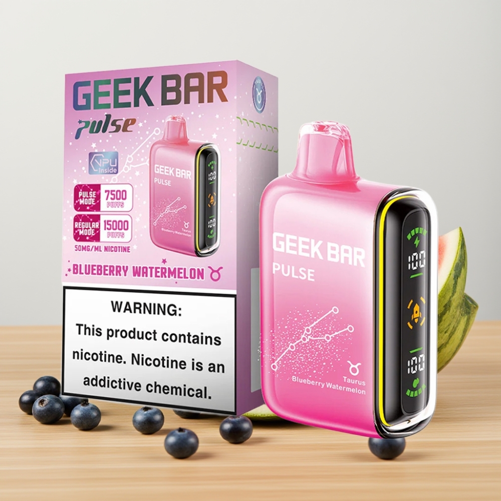 Geek Bar Pulse 15000 Pufova 16ML 5% Nikotina USB Type-C Издање за Зодијак
