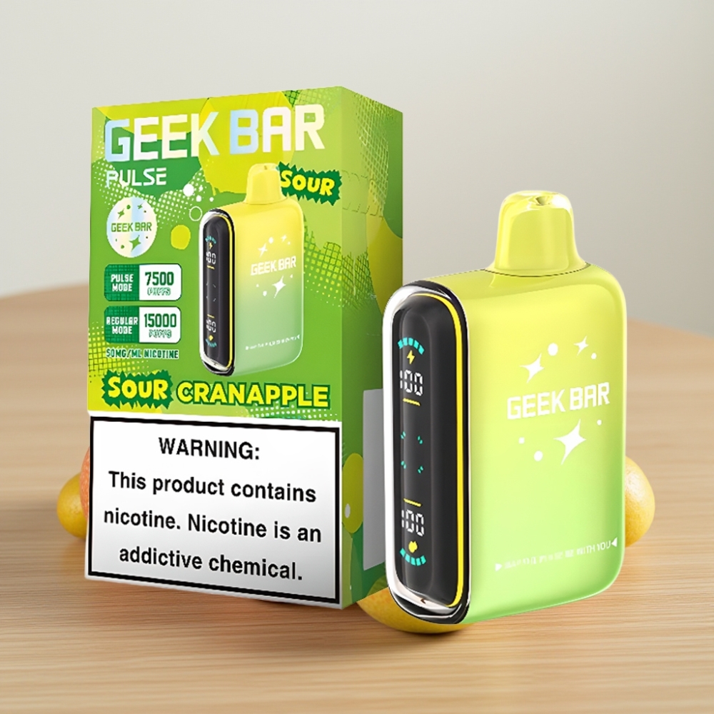 Geek Bar Pulse 15000 Pufova 16ML 5% USB-C Kisela Edicija