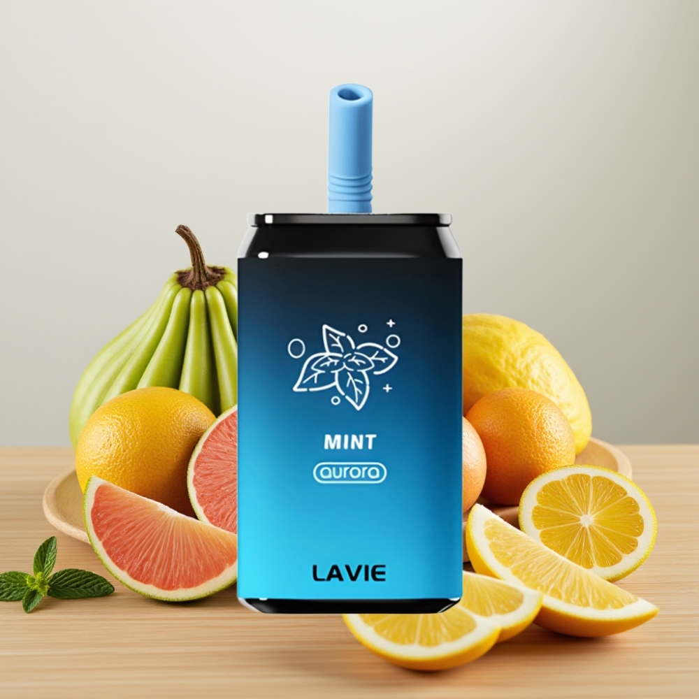 LAVIE Aurora 11000 Pufova Bez Nikotina 0% 22ML Mentol Tip C Punjenje