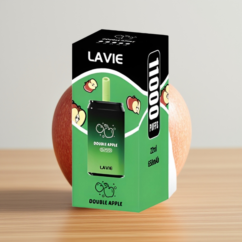 LAVIE Aurora 11000 Pufova Dvostruka Jabuka 22ML 650mAh Type C