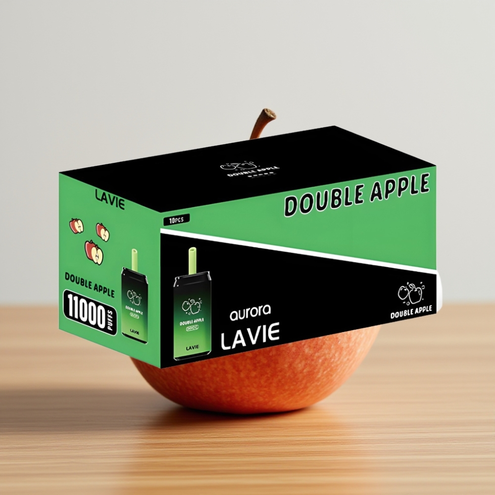 LAVIE Aurora 11000 Pufova Dvostruka Jabuka 22ML 650mAh Type C