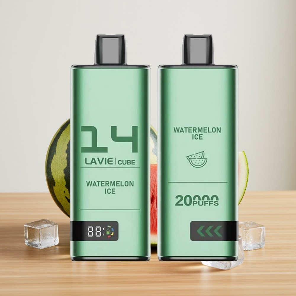 Lavie Cube 20000 Puffs Disposable Vape Bubanj Leden 28ML 5% Nicotine Type C
