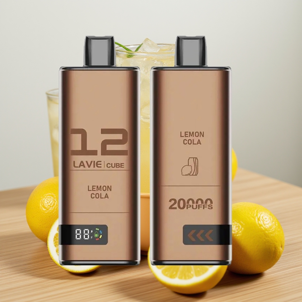 Lavie Cube 20000 Pufova Disposable Vape Limun Kola 28ML 5% Nic