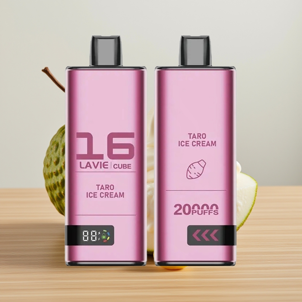 Lavie Cube 20000 Pufova Dispozabil Vape Taro Sladoled 28ML Tip C