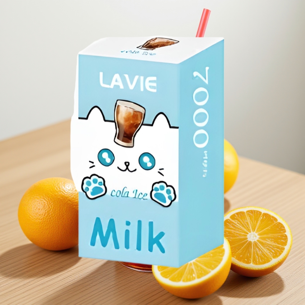 LAVIE Milk 7000 Pufova 16ML Tip C Punjenje 5% Nikotina