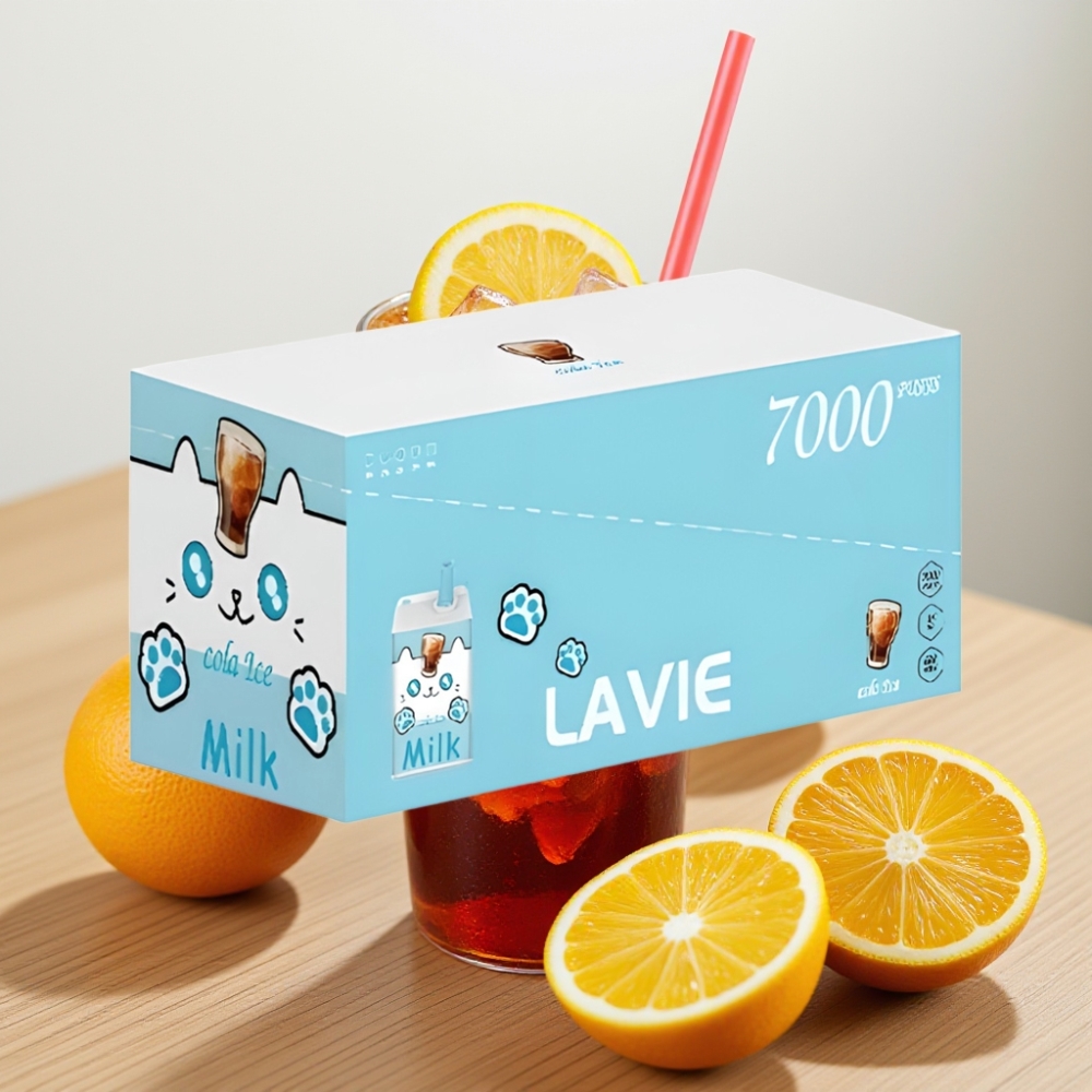LAVIE Milk 7000 Pufova 16ML Tip C Punjenje 5% Nikotina