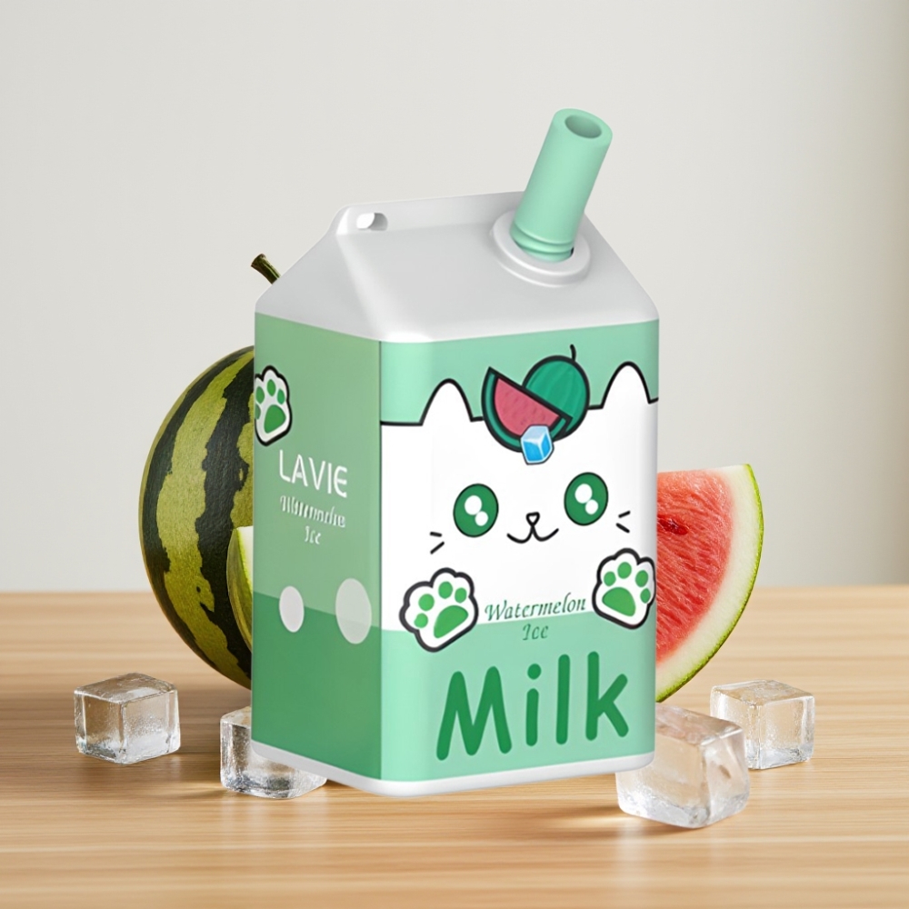 LAVIE Milk 7000 Pufova Bez Nikotina 16ML Lubenica Led