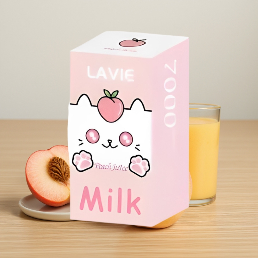 LAVIE Milk 7000 Pufova - Breskva Sok i Mleko, 16ML, 5% Nikotina, Type C
