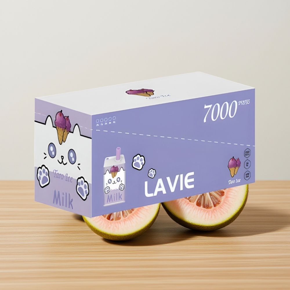 LAVIE Milk 7000 Pufova - Taro Led i Mleko, 16ML, 600mAh, Tip-C