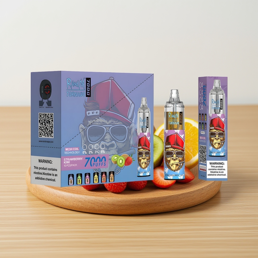 Fumot Tornado 7000 Pufova 14ML E-tečnost 850MAH Jagoda Kivi