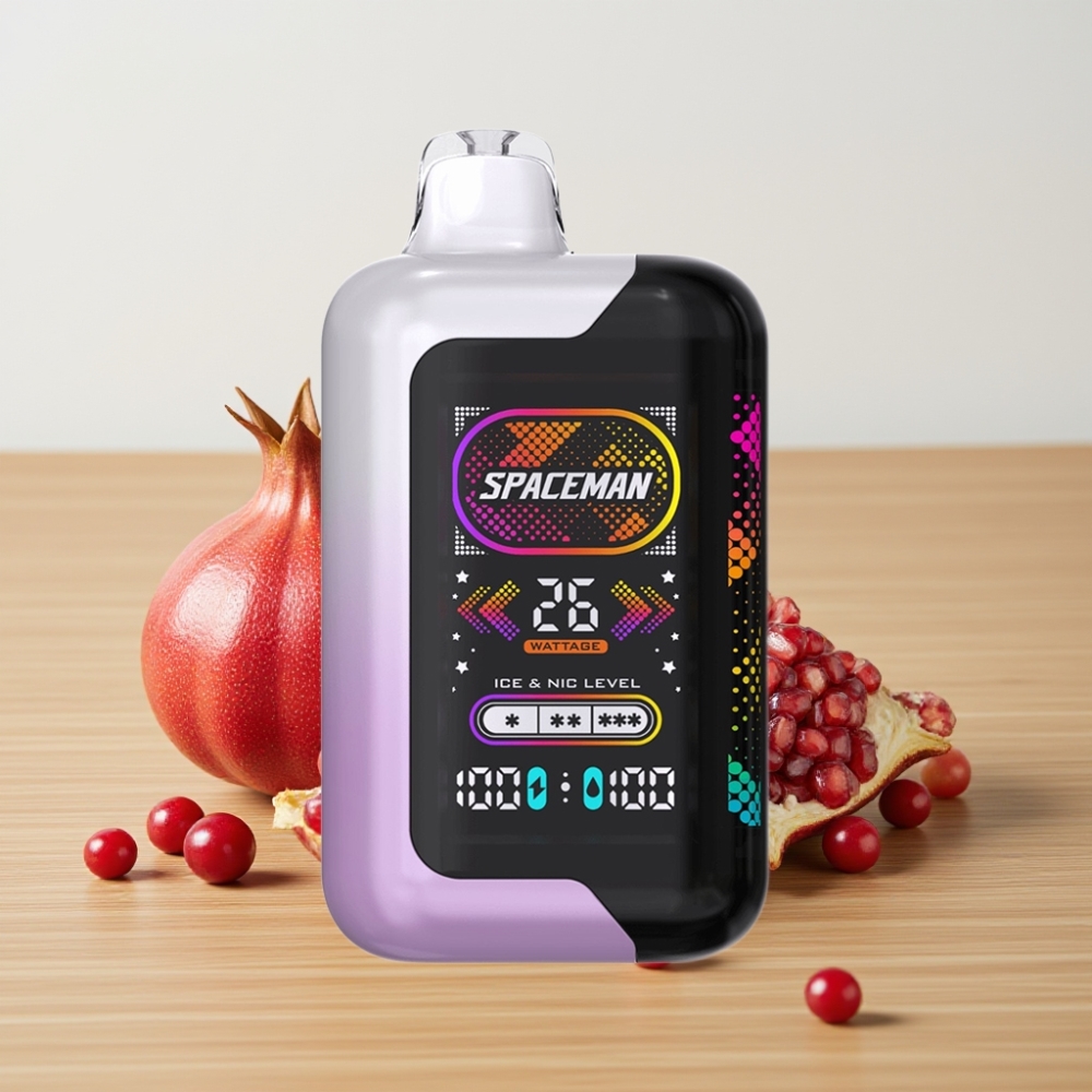 SMOK SPACEMAN SP40000 0mg Nikotina Disposable Vape 40000 Pufova 20ml LED Ekran