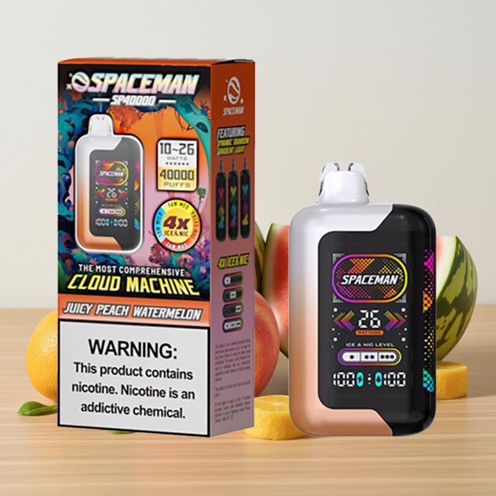 SMOK SPACEMAN SP40000 Bez Nikotina Disposable 40000 Pufova 20ml LED Ekran