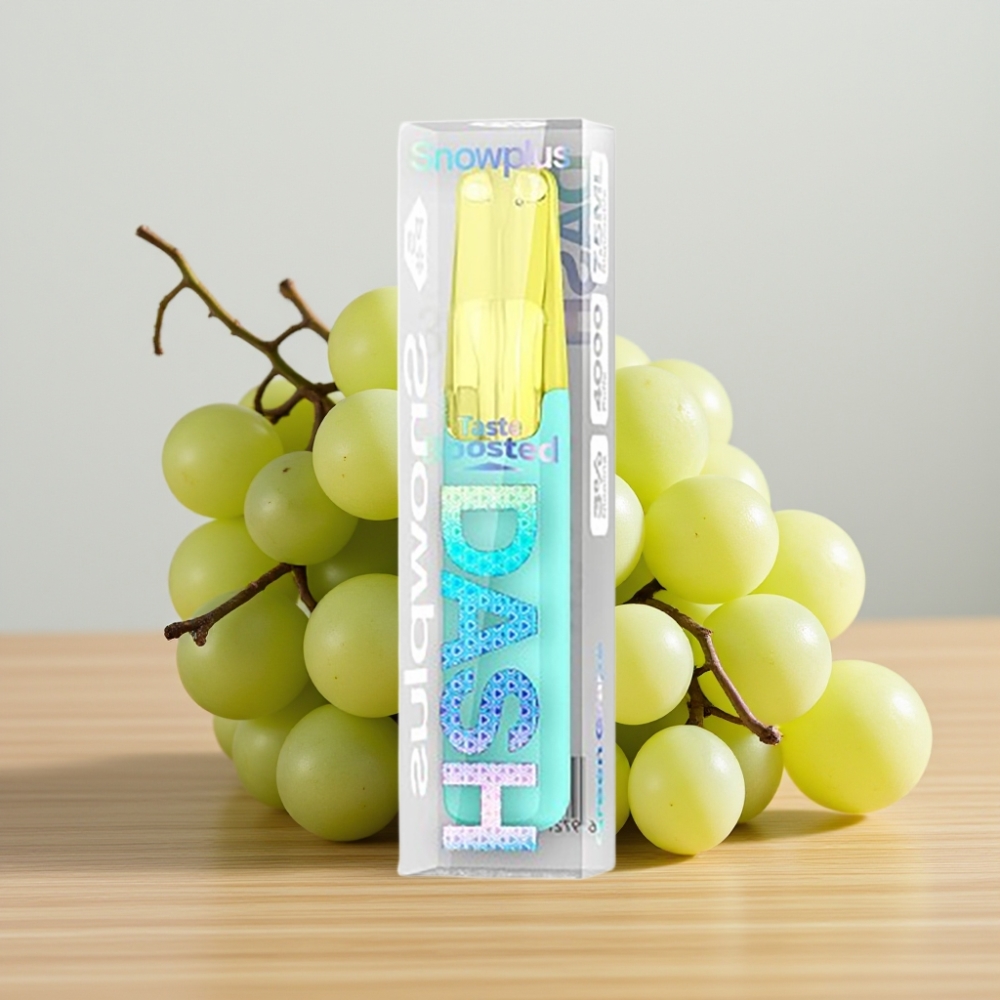 Snowplus Dash 4000 Puffs Disposable Ceramički Zeleno Grožđe 7.5ml 530mAh